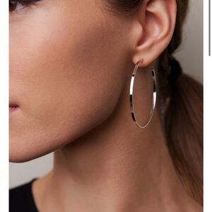 Jennifer Fisher 2” flat thread hoops